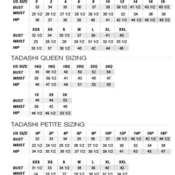 Tadashi Shoji Runway Dress black size 4 - Picture 13 of 13